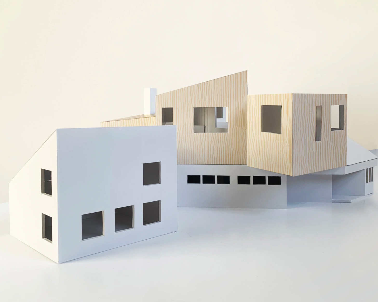 Model of Roofscape House by BAAB.