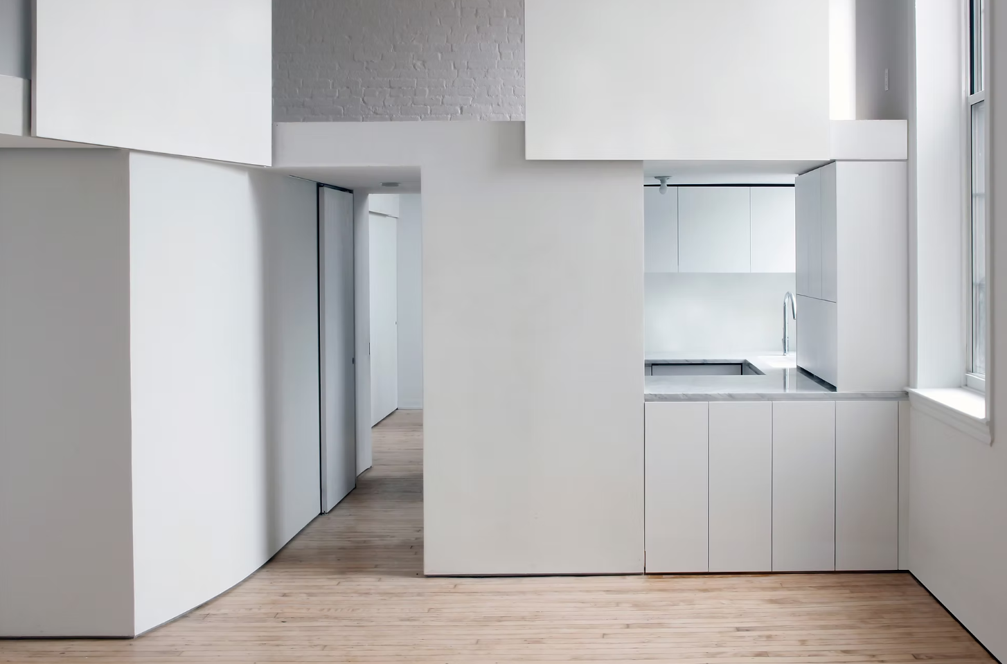 Julian Von der Schulenburg's Apartment Conversion of Cobble Hill School Building.