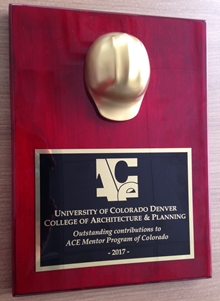 Golden Hard Hat award for CU Denver