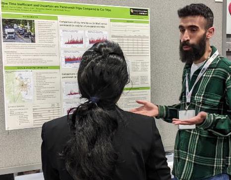 Cemal Akcicek compares paratransit and car trips