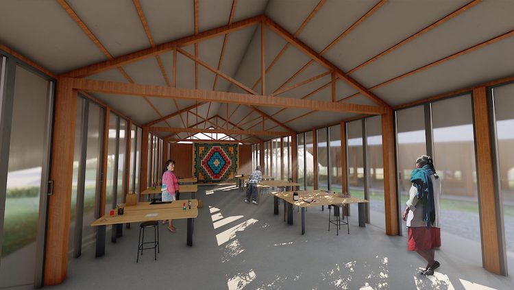 Interior: Cultural Preservation Center