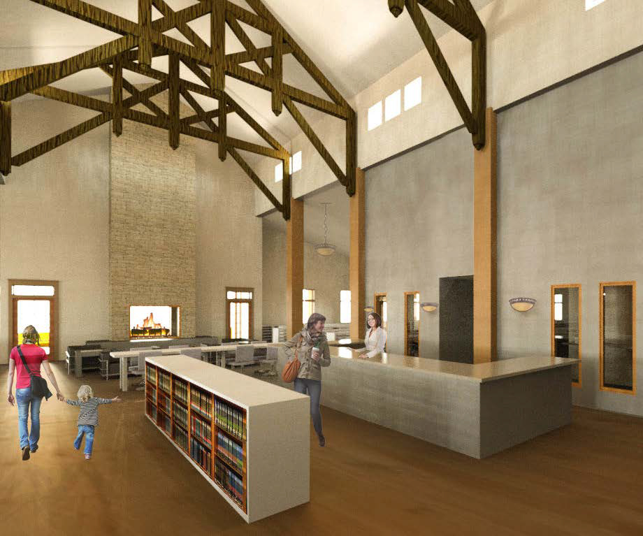 Norwood Library Rendering