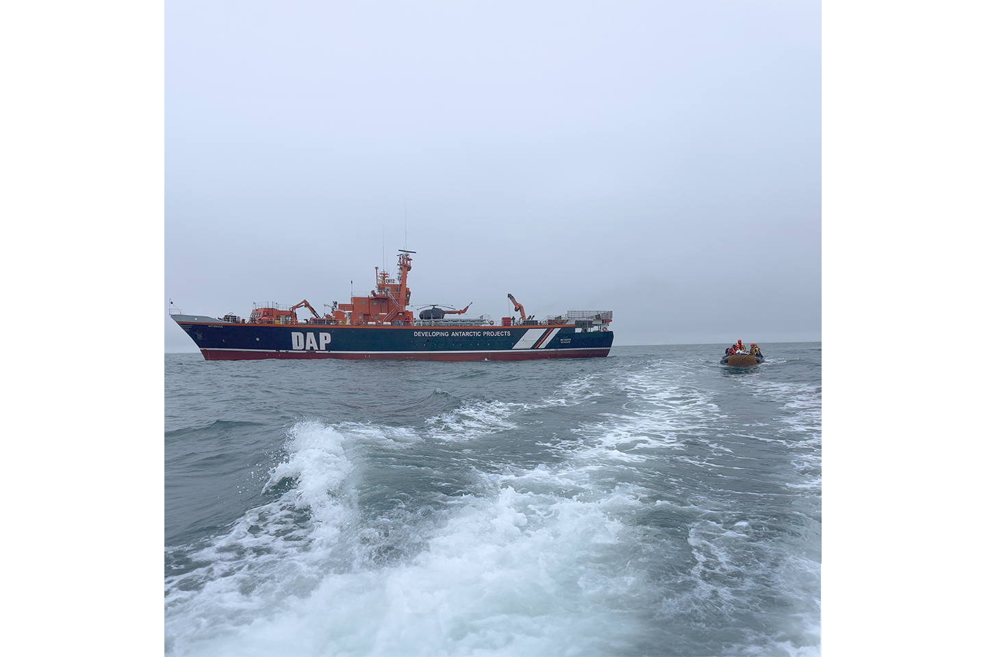The ship that carried the ColoradoBuildingWorkshop team to Antarctica.
